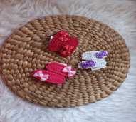 JEPIT RAMBUT RAJUT ANAK isi 2pcs