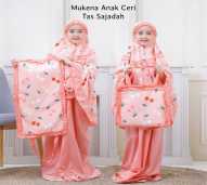 MUKENA ANAK TAS SAJADAH MOTIF CERI 